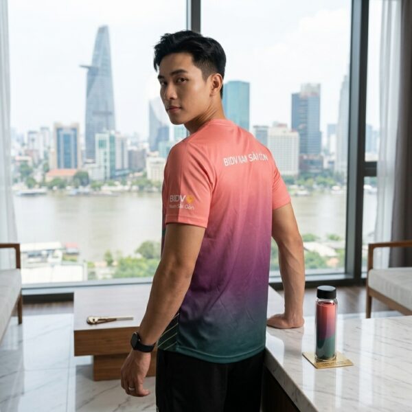 Áo Thun Thể Thao BIDV Nam Sài Gòn Theo Yêu Cầu - Ảnh 3